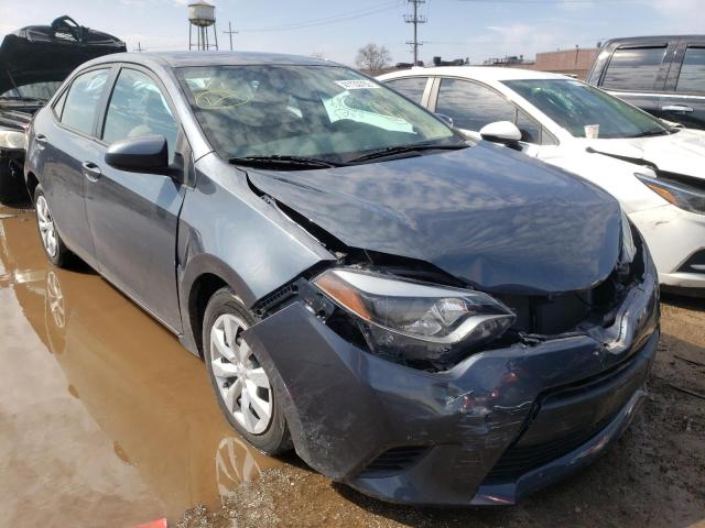 TOYOTA COROLLA L 2014 with VIN 5YFBURHE2EP013699 - Photo from auction