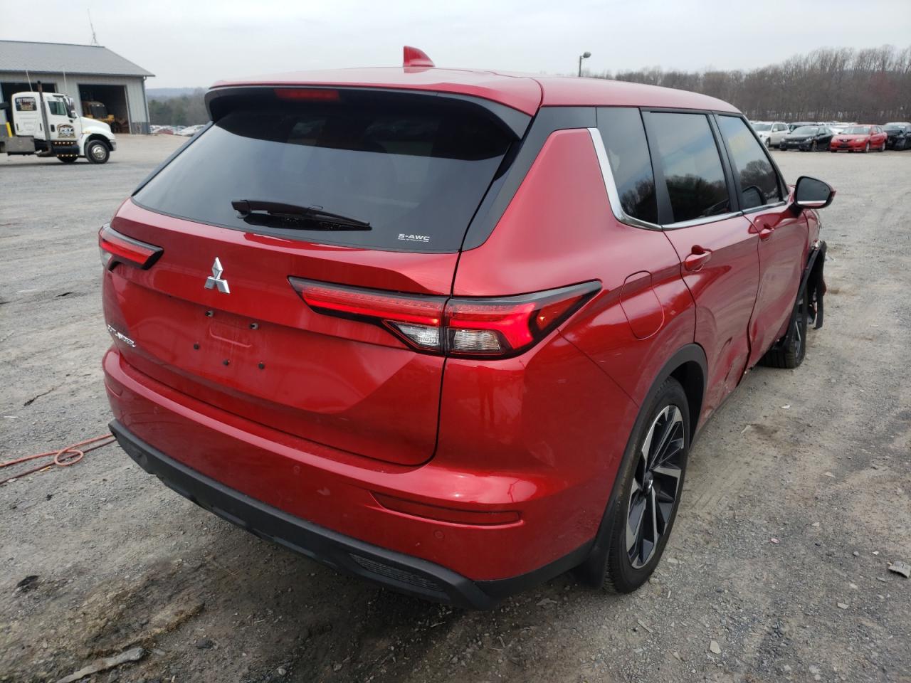 Photo 4 from auction – 2022 MITSUBISHI OUTLANDER with VIN JA4J4TA87NZ051491