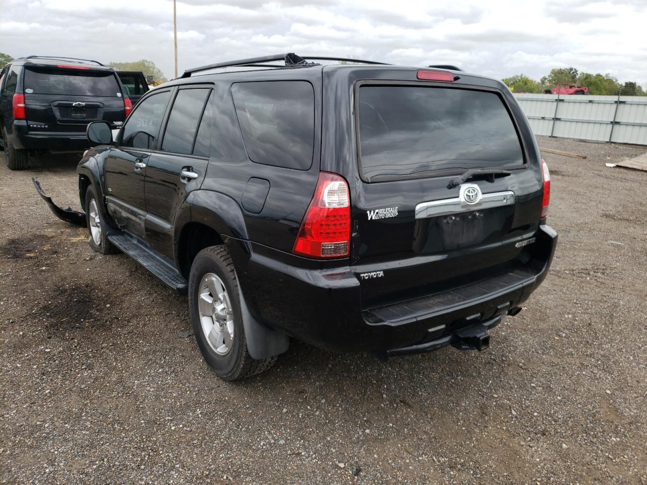 Photo 3 from auction – 2007 TOYOTA 4RUNNER SR with VIN JTEZU14R670085894