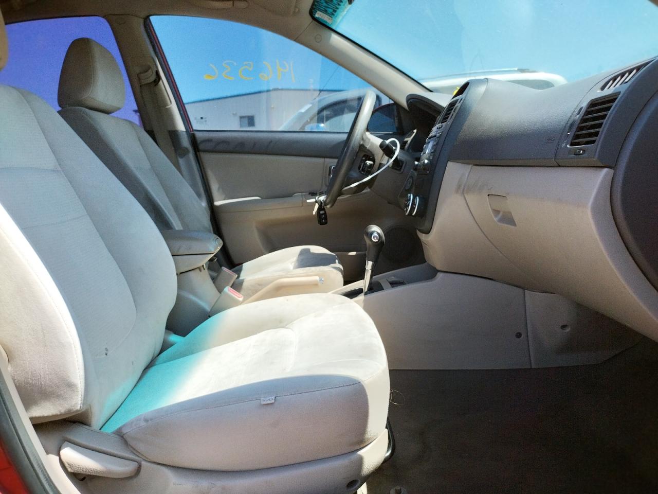 Photo 5 from auction – 2009 KIA SPECTRA EX with VIN KNAFE222695614277