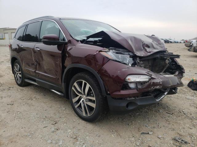 HONDA PILOT ELIT 2017 with VIN 5FNYF6H01HB051030 - Photo from auction
