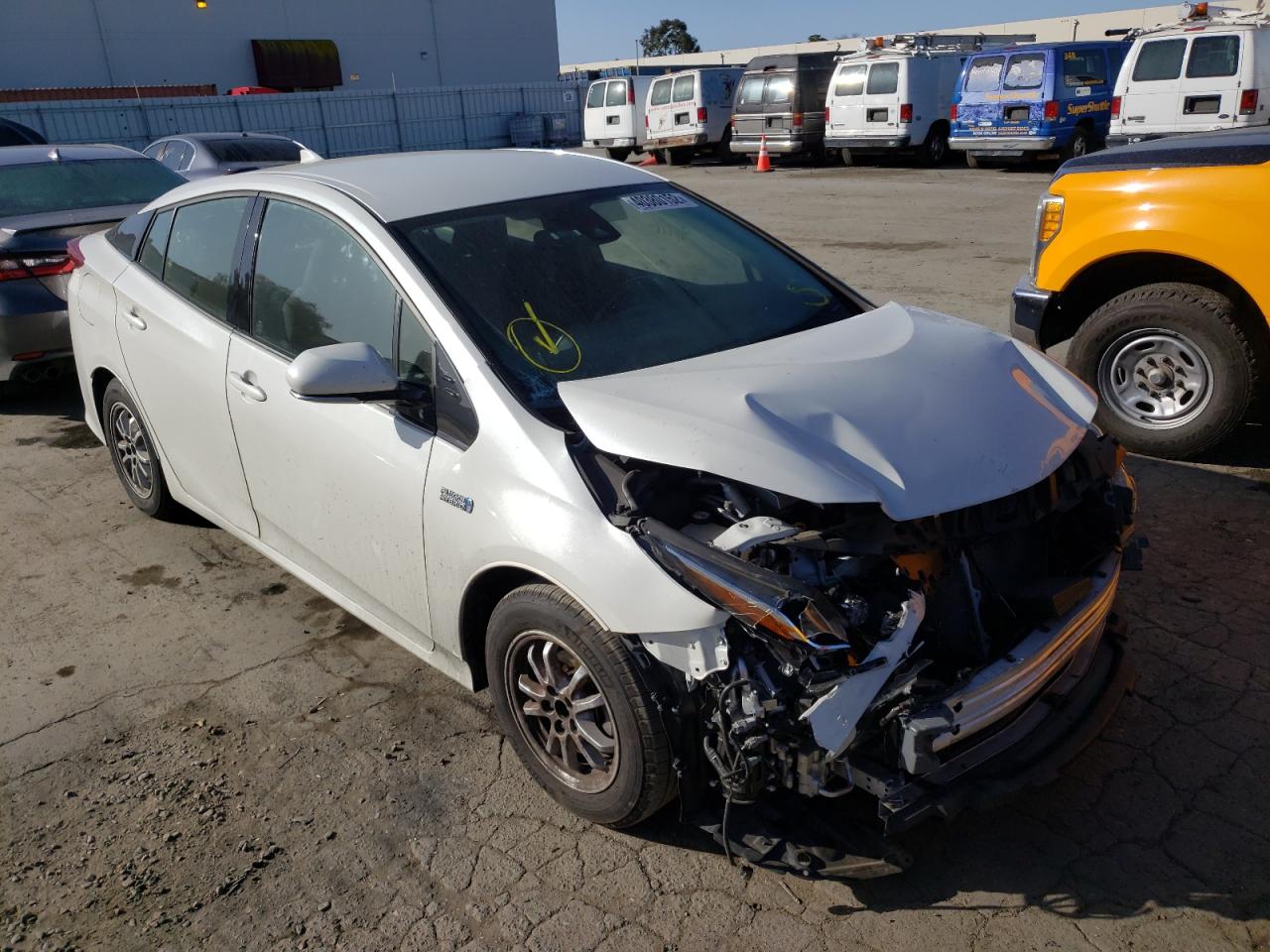 TOYOTA PRIUS PRIM 2019 with VIN JTDKARFP4K3110484 - Photo from auction