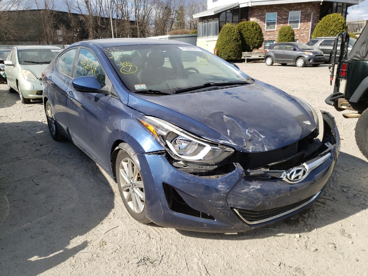 Photo 1 from auction – 2016 HYUNDAI ELANTRA SE with VIN 5NPDH4AE5GH688957