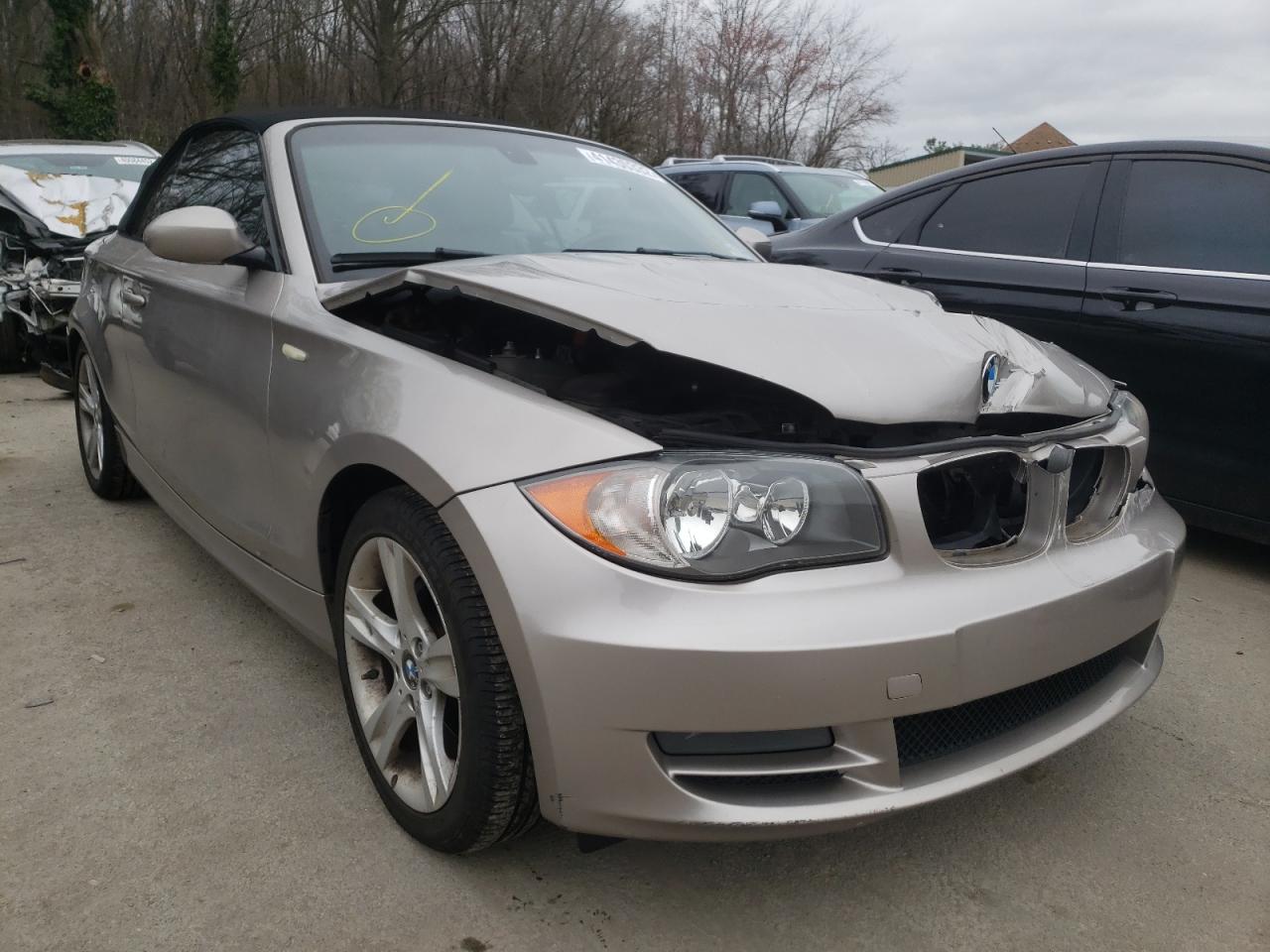 BMW 128 I 2008 with VIN WBAUL73508VE88454 - Photo from auction