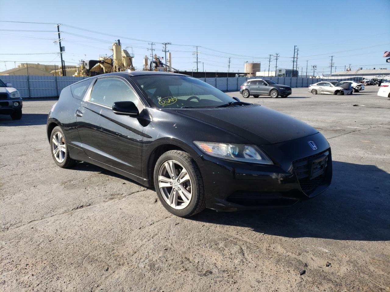HONDA CR-Z 2011 with VIN JHMZF1C49BS010574 - Photo from auction