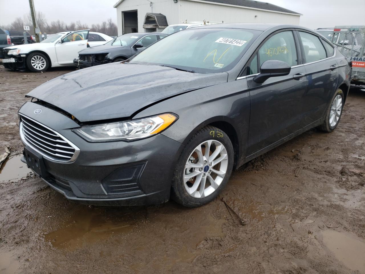 Photo 2 from auction – 2020 FORD FUSION SE with VIN 3FA6P0LU9LR214872