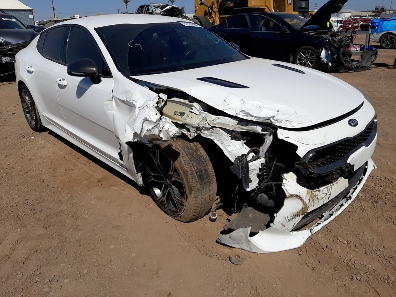 KIA STINGER 2020 with VIN KNAE15LA7L6086569 - Photo from auction