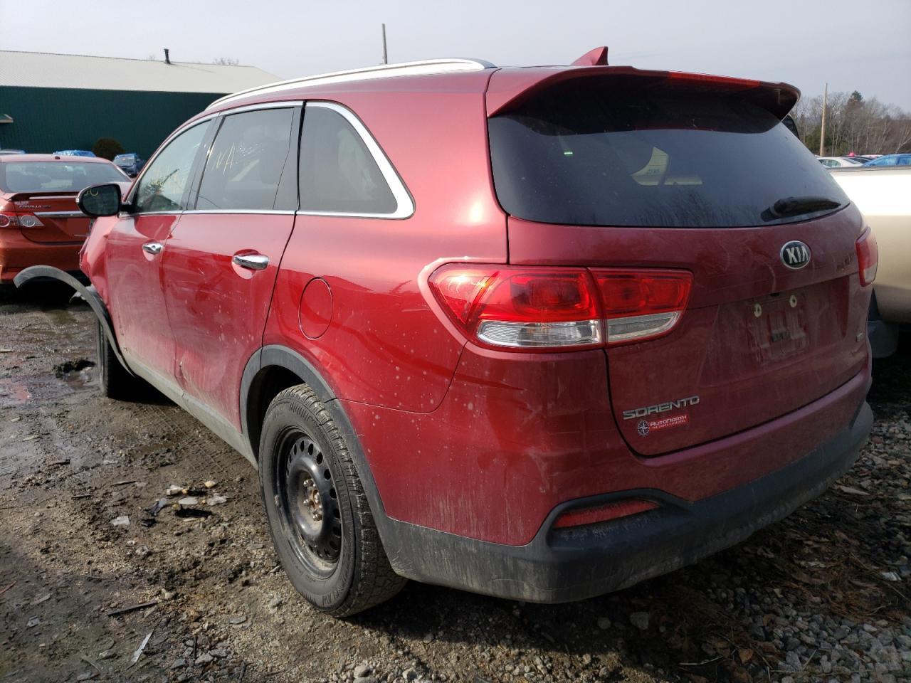 Photo 3 from auction – 2018 KIA SORENTO LX with VIN 5XYPGDA38JG425505