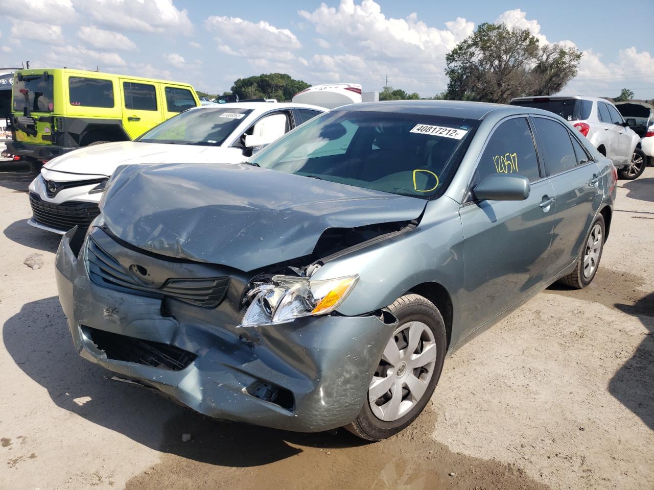 Photo 2 from auction – 2007 TOYOTA CAMRY CE with VIN 4T1BE46K57U729832