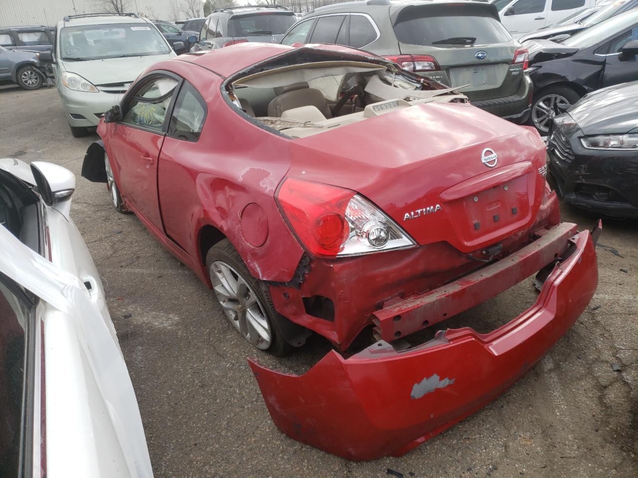 Photo 3 from auction – 2010 NISSAN ALTIMA SR with VIN 1N4BL2EP4AC125557