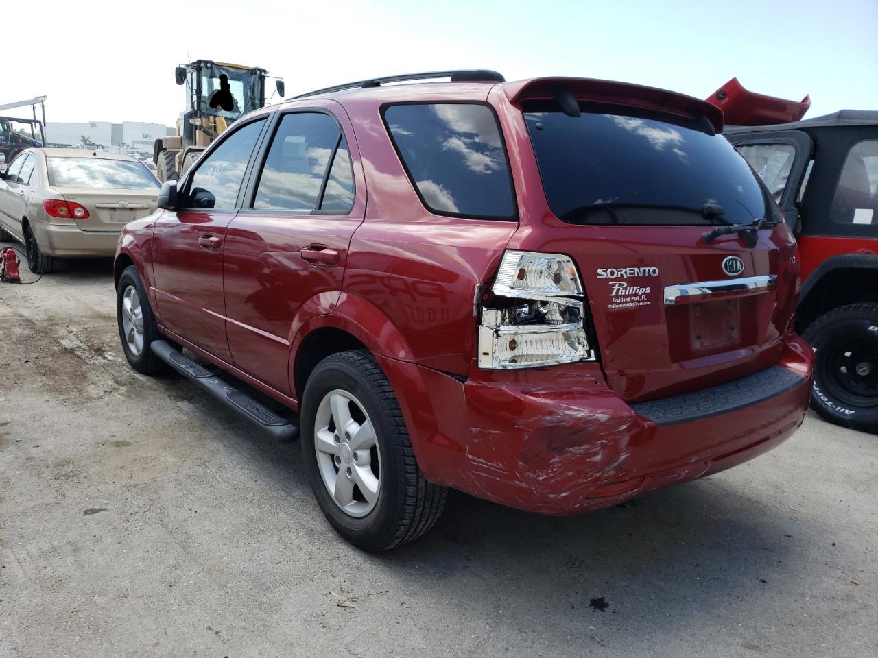 Photo 3 from auction – 2008 KIA SORENTO EX with VIN KNDJC735485798299