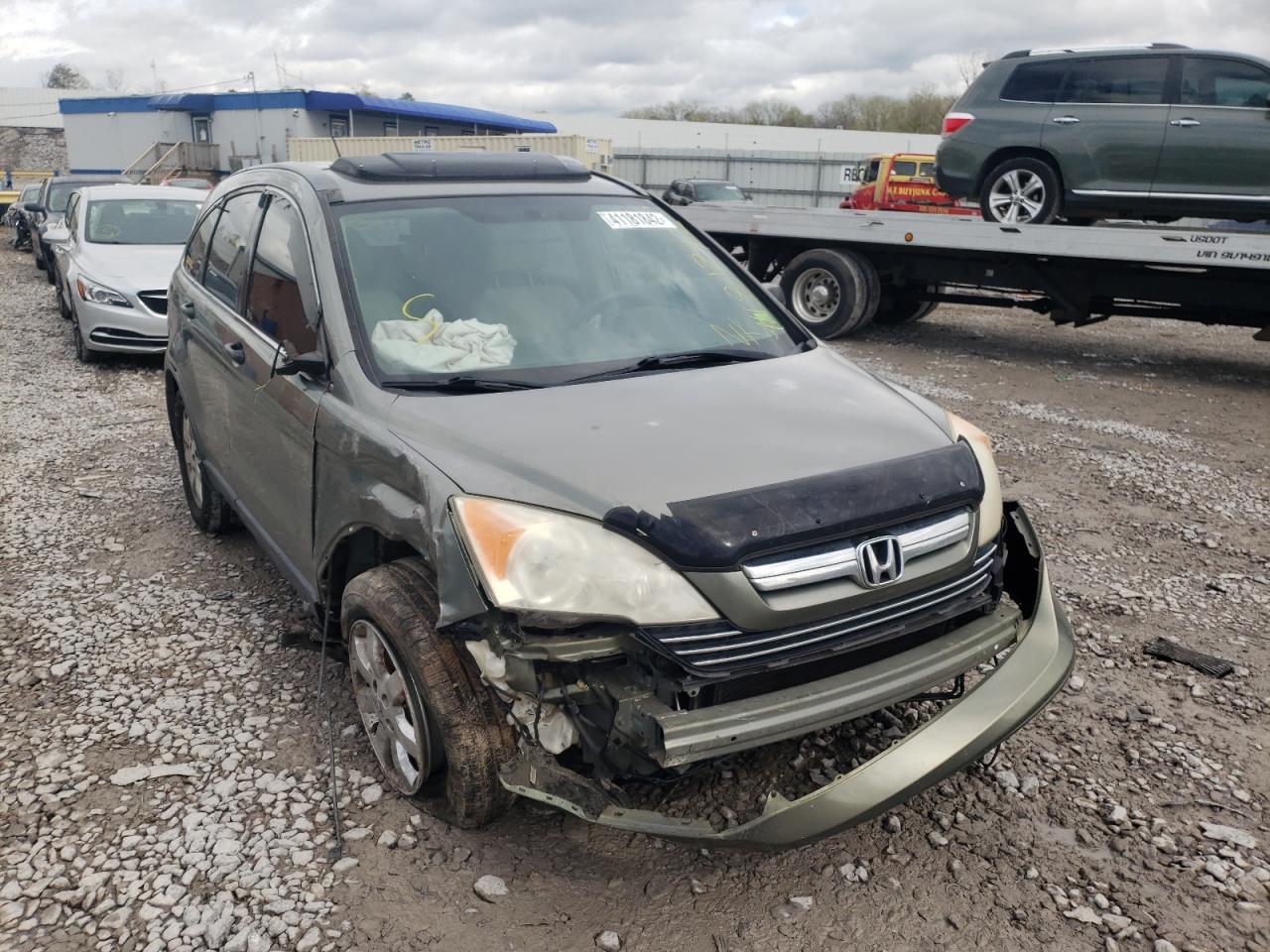 HONDA CR-V EX 2007 with VIN JHLRE38557C038538 - Photo from auction