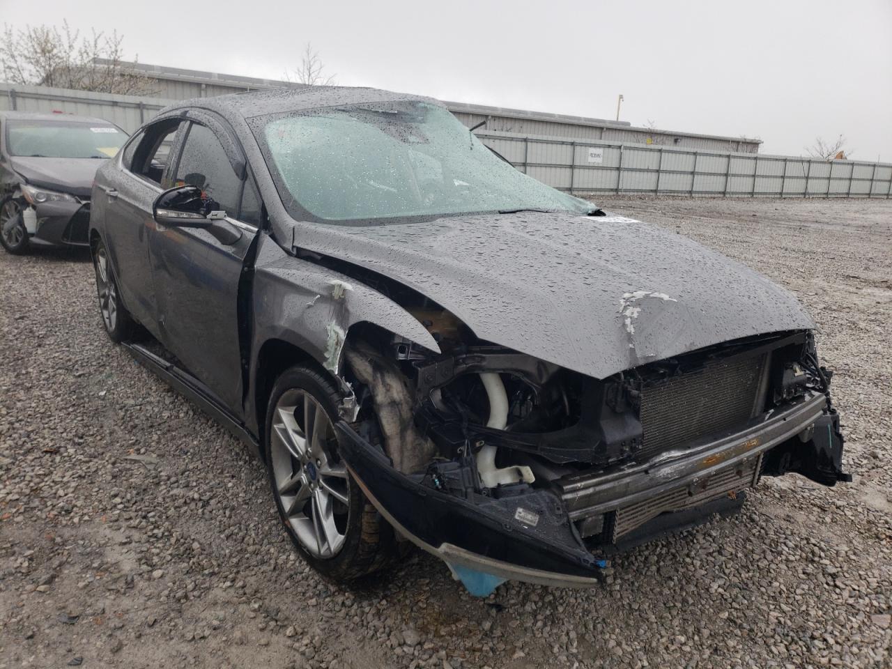 FORD FUSION TIT 2013 with VIN 3FA6P0K90DR387243 - Photo from auction