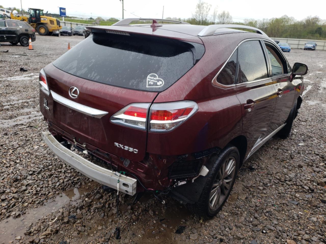 Photo 4 from auction – 2013 LEXUS RX 350 with VIN 2T2ZK1BA6DC131275