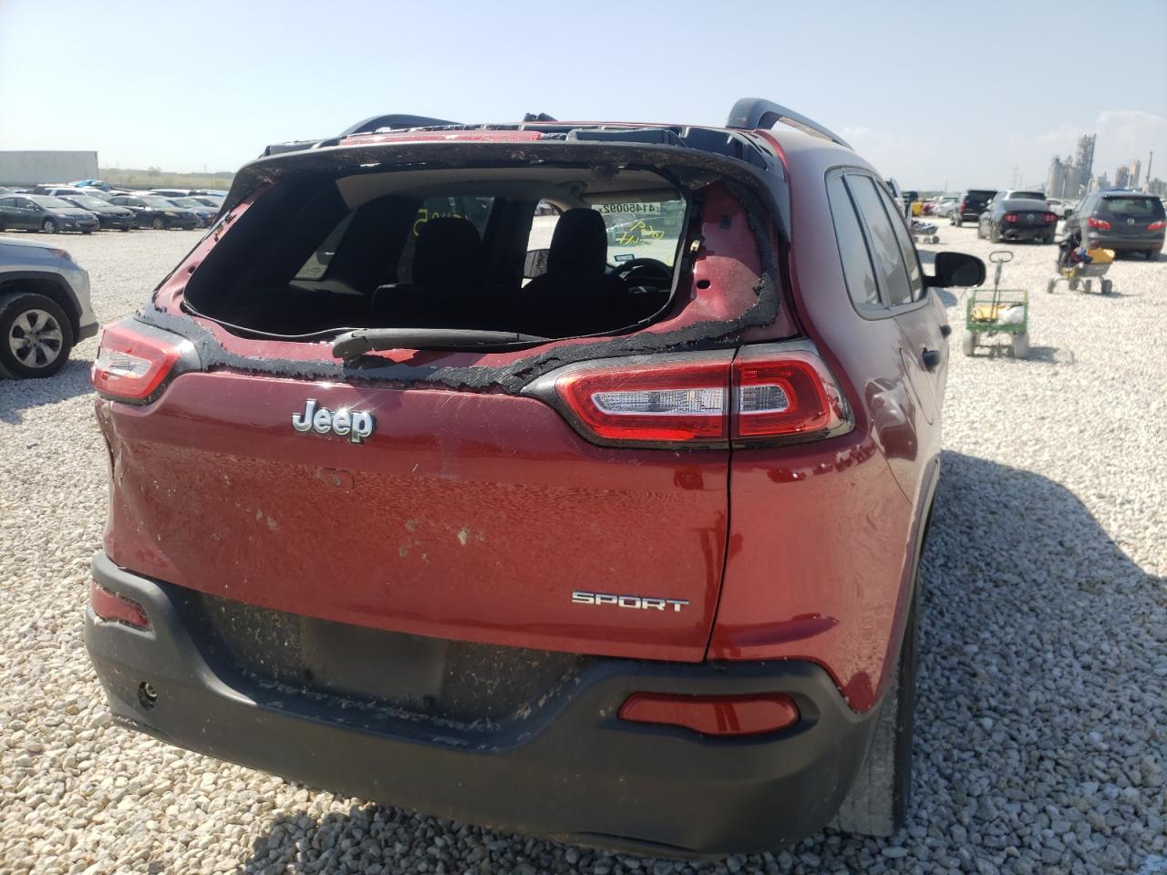 Photo 9 from auction – 2017 JEEP CHEROKEE S with VIN 1C4PJLAB3HW669241