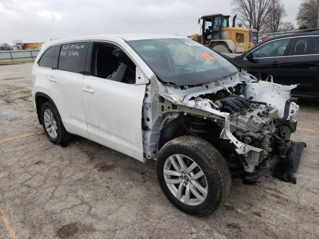 TOYOTA HIGHLANDER 2016 with VIN 5TDZKRFH7GS137138 - Photo from auction