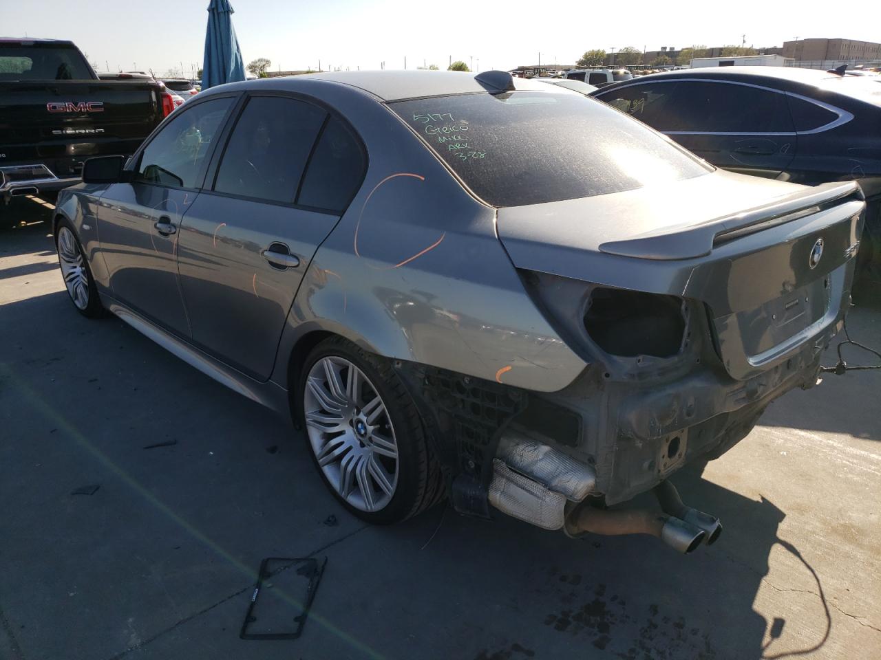 Photo 3 from auction – 2008 BMW 550 I with VIN WBANW53528CT53419