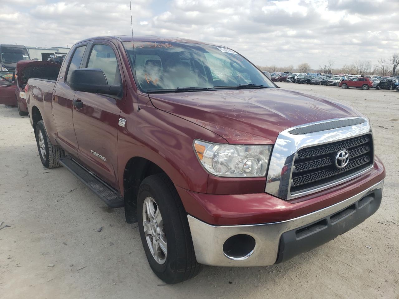 TOYOTA TUNDRA DOU 2007 with VIN 5TBBT54147S453618 - Photo from auction