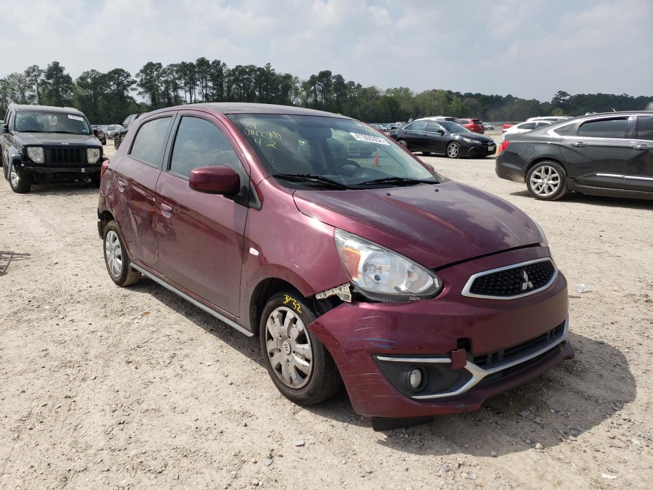 Photo 1 from auction – 2017 MITSUBISHI MIRAGE ES with VIN ML32A3HJ6HH021150