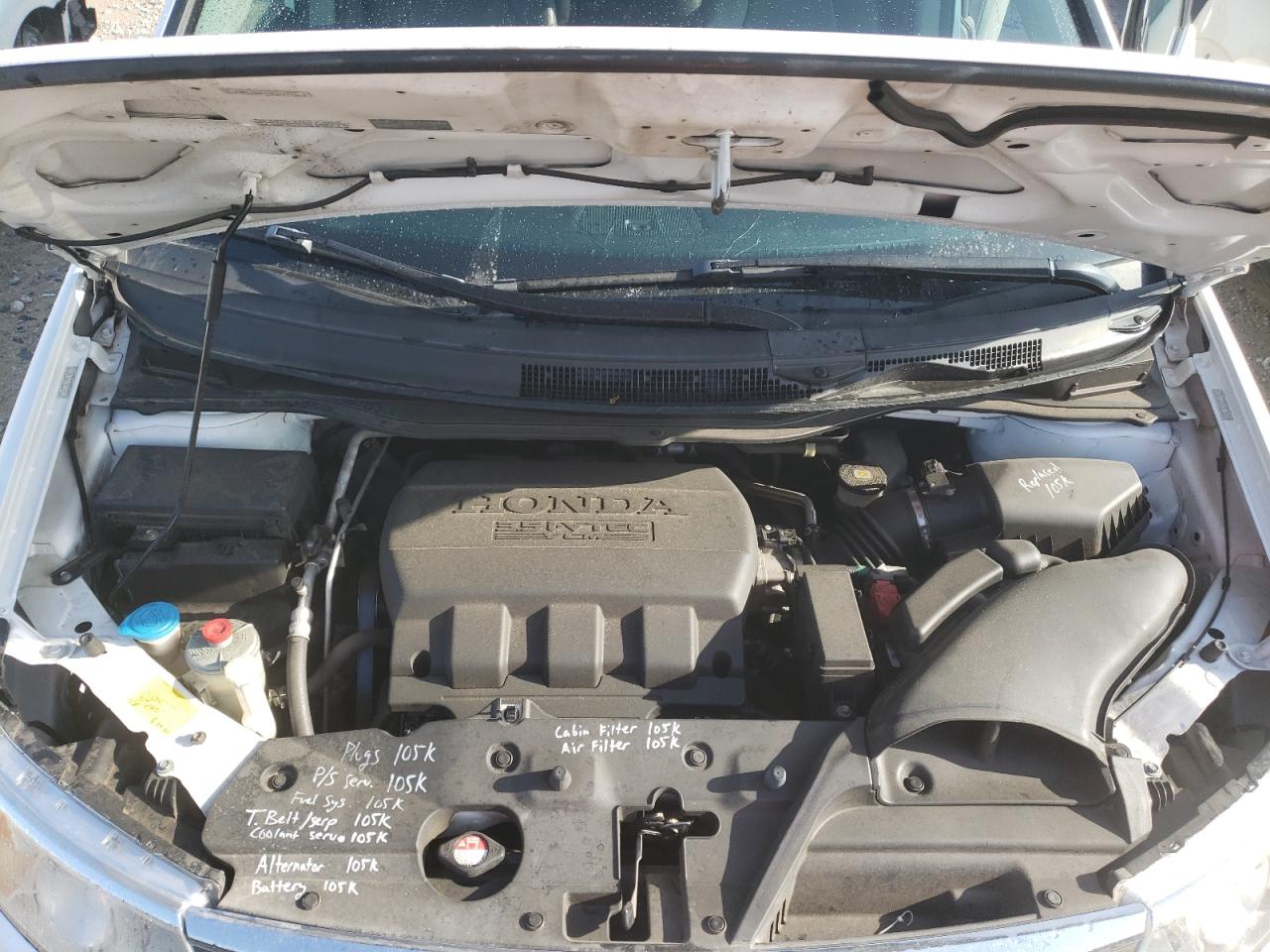 Photo 7 from auction – 2012 HONDA ODYSSEY EX with VIN 5FNRL5H67CB077491