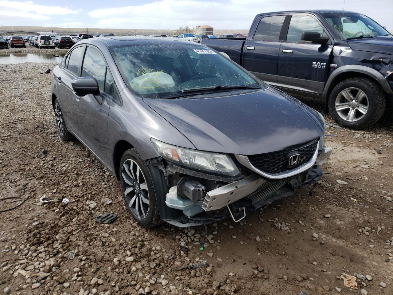 HONDA CIVIC EXL 2015 with VIN 19XFB2F90FE097397 - Photo from auction