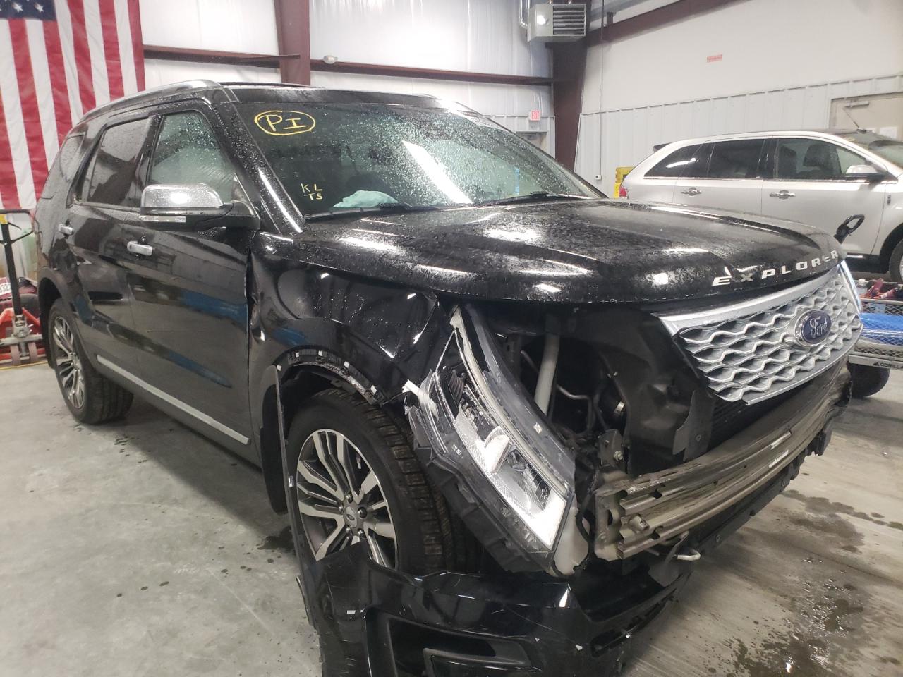FORD EXPLORER P 2017 with VIN 1FM5K8HT6HGB92407 - Photo from auction