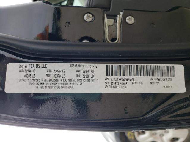 Photo 10 from auction – 2016 DODGE DART SE with VIN 1C3CDFAA9GD624978