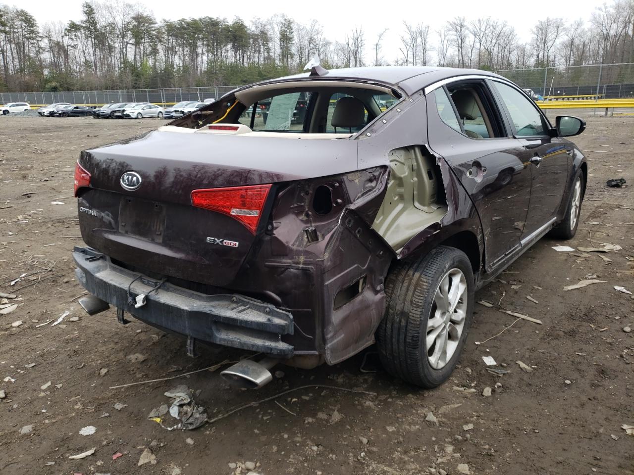 Photo 4 from auction – 2013 KIA OPTIMA EX with VIN 5XXGN4A76DG193861