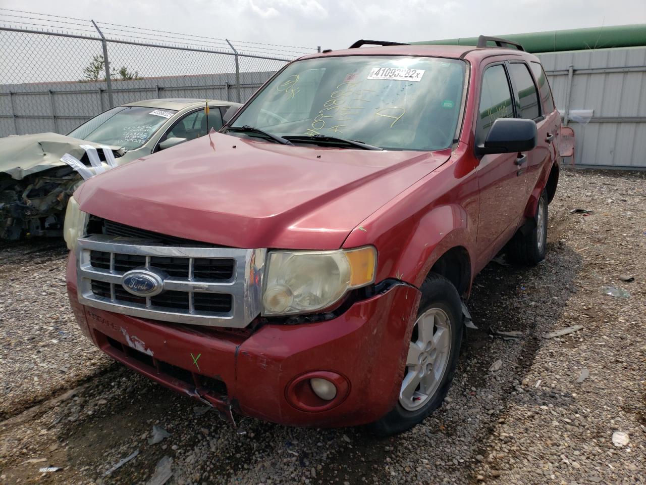 Photo 2 from auction – 2012 FORD ESCAPE XLT with VIN 1FMCU0D79CKA19479