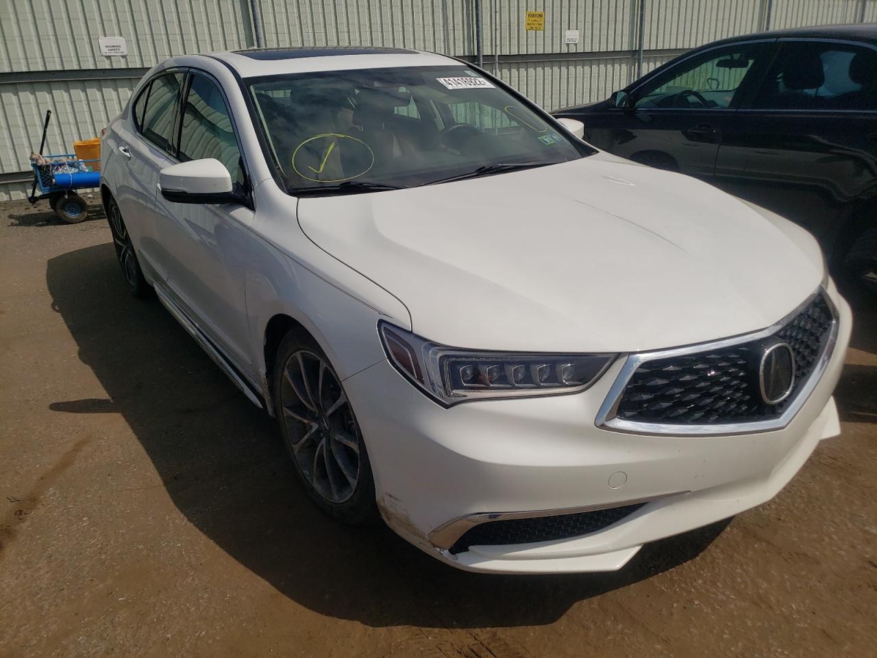 ACURA TLX TECH 2018 with VIN 19UUB2F5XJA012325 - Photo from auction