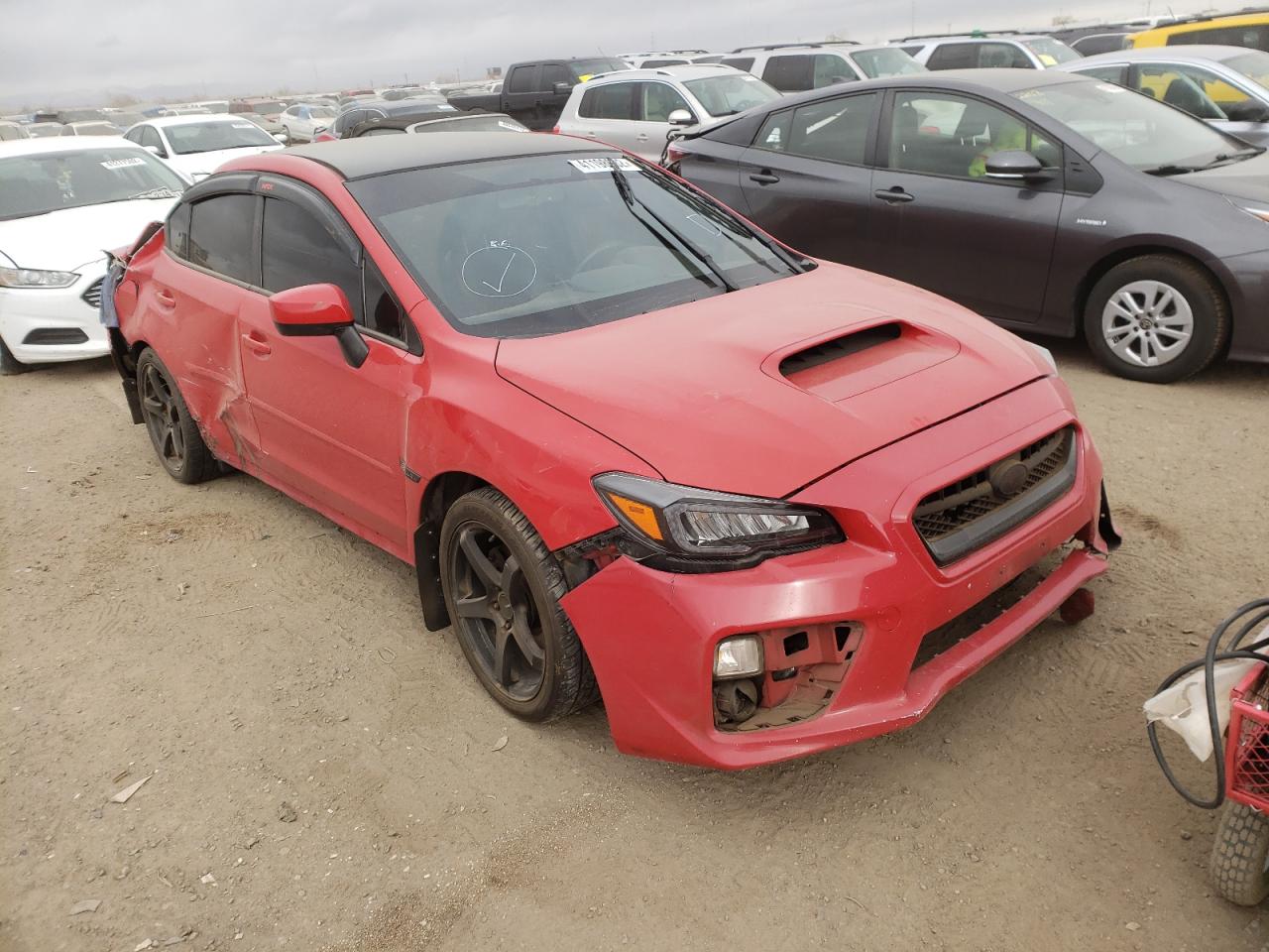 SUBARU WRX 2016 with VIN JF1VA1B62G9802054 - Photo from auction