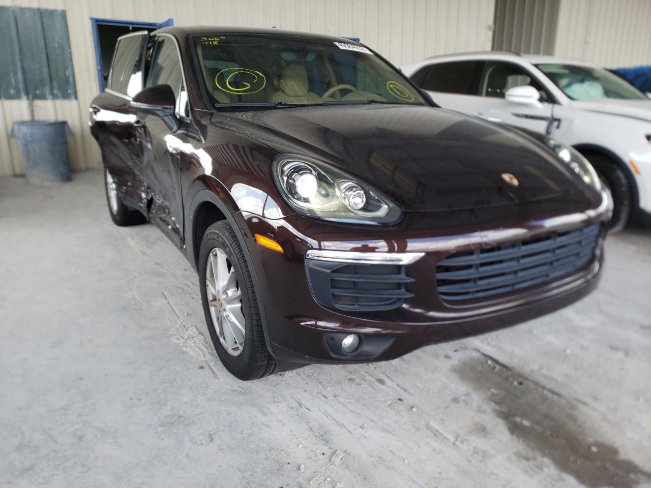 PORSCHE CAYENNE 2016 with VIN WP1AA2A21GLA11092 - Photo from auction