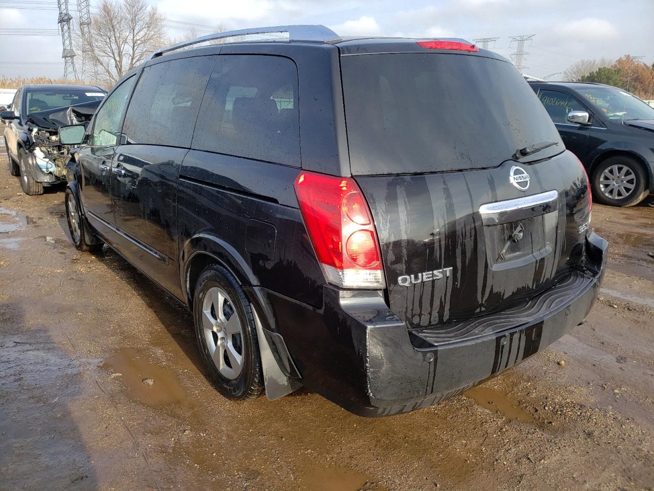 Photo 3 from auction – 2007 NISSAN QUEST S with VIN 5N1BV28UX7N111547