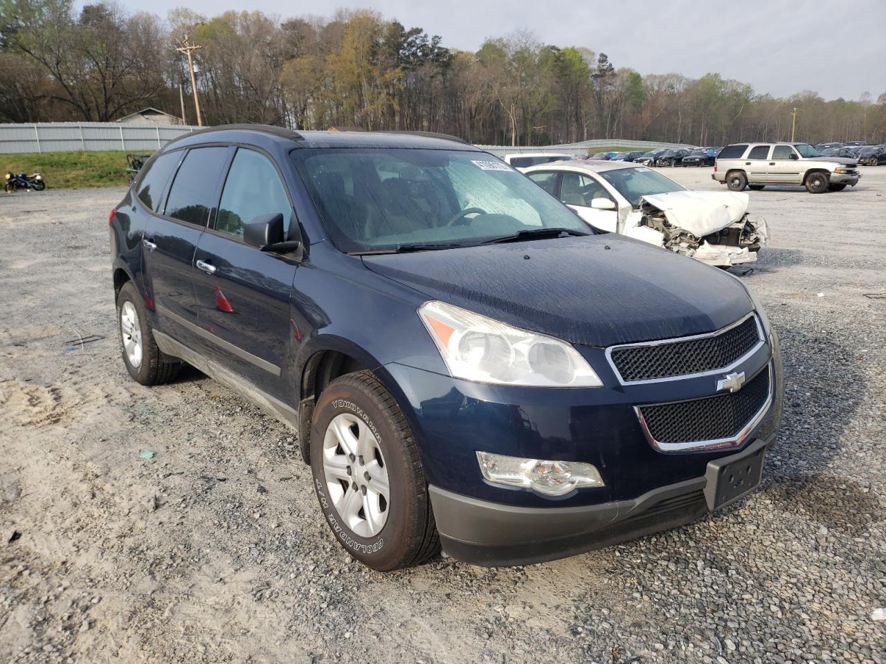 CHEVROLET TRAVERSE L 2012 with VIN 1GNKRFED4CJ319789 - Photo from auction