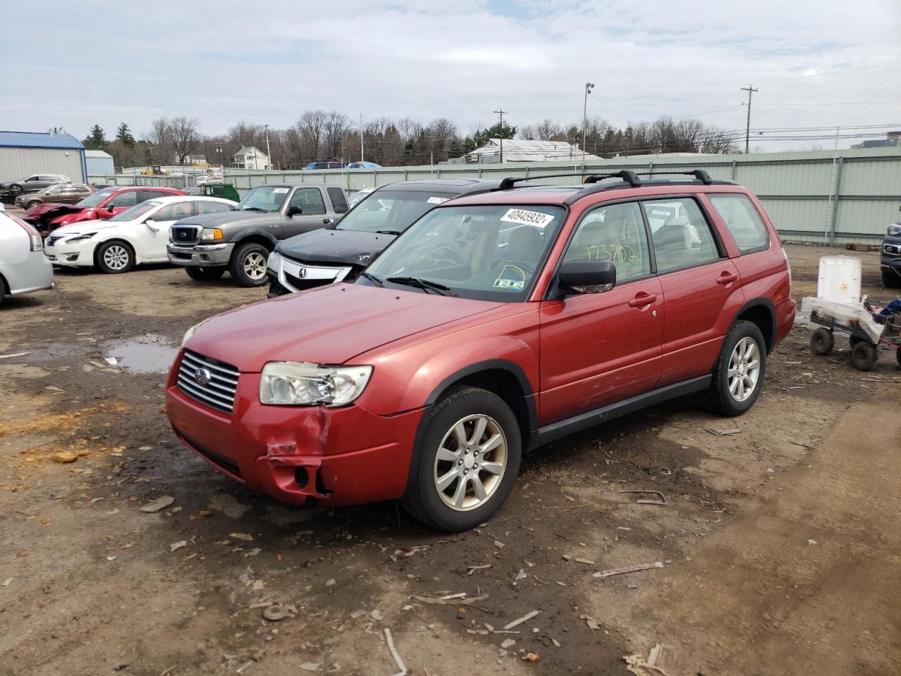 Photo 2 from auction – 2007 SUBARU FORESTER 2 with VIN JF1SG65687H708454