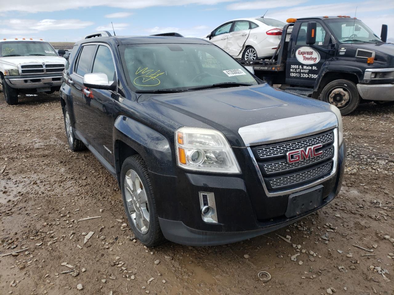 GMC TERRAIN SL 2011 with VIN 2CTFLXE50B6272092 - Photo from auction