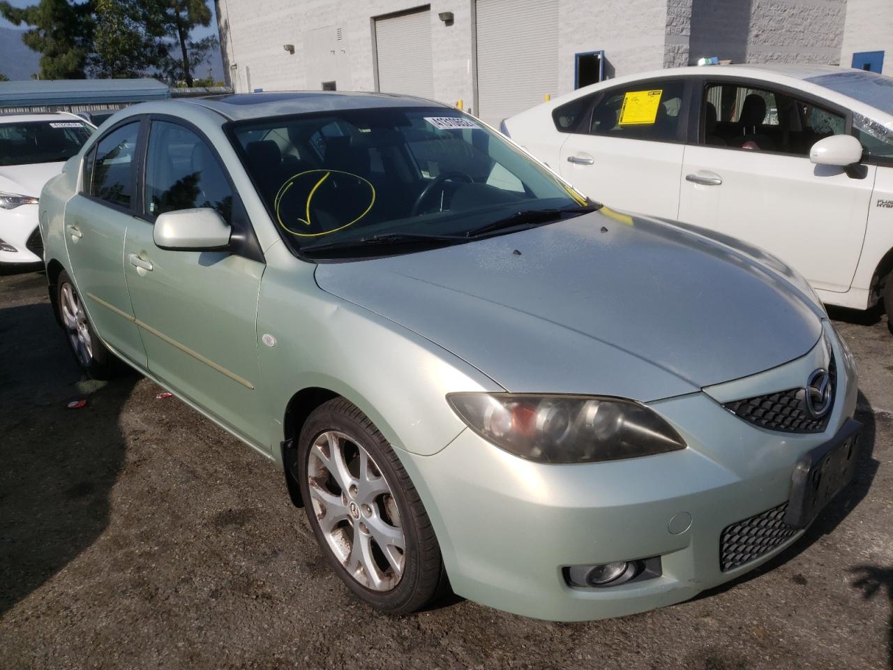 MAZDA 3 I 2008 with VIN JM1BK32G381157574 - Photo from auction