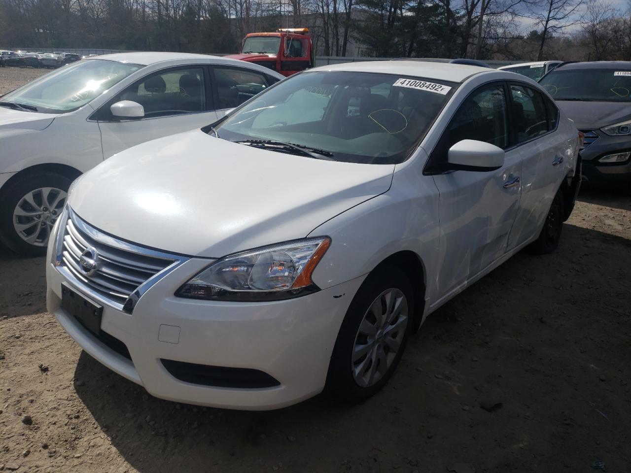 Photo 2 from auction – 2014 NISSAN SENTRA S with VIN 3N1AB7AP0EY298973