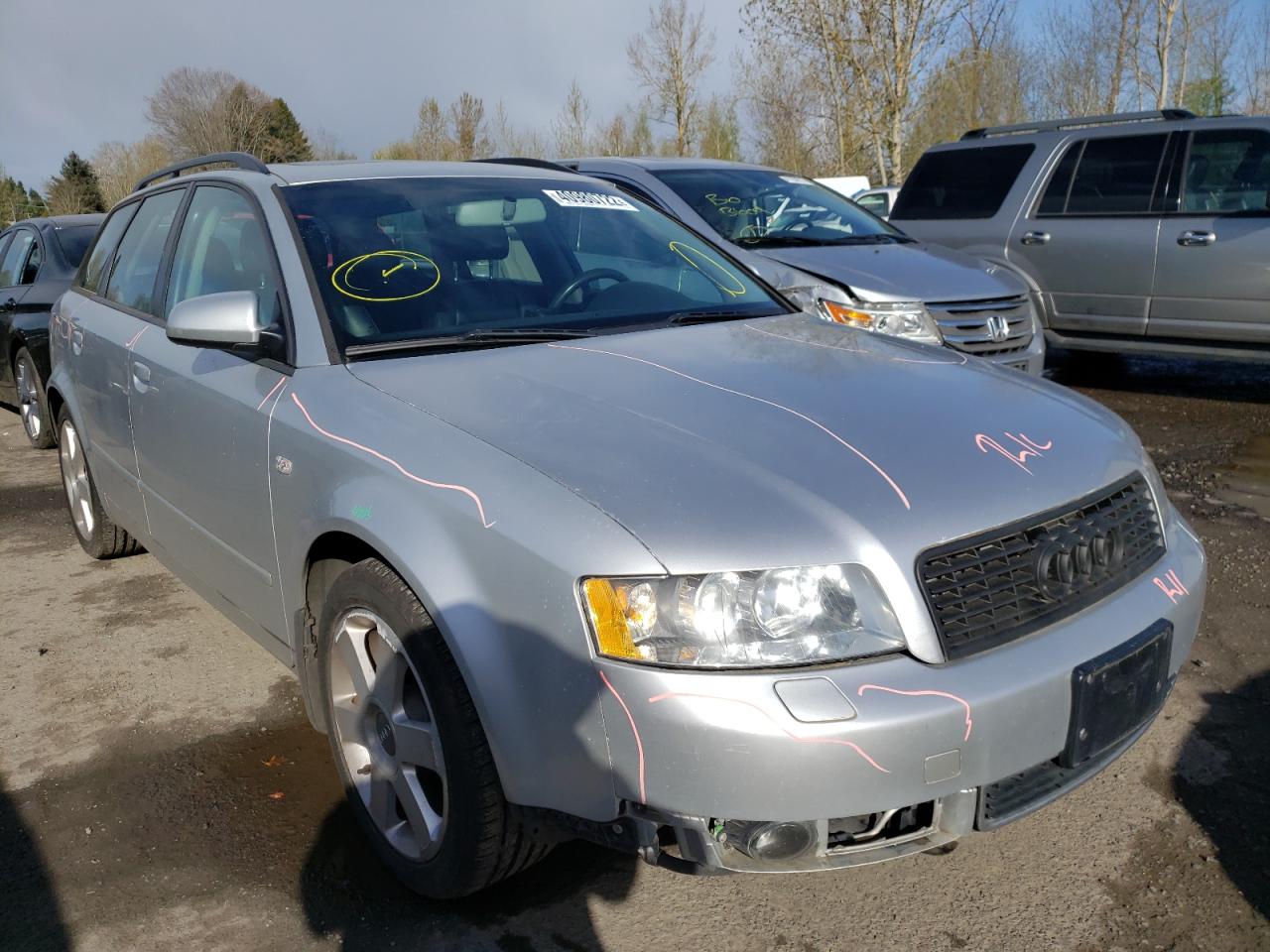 AUDI A4 1.8T AV 2004 with VIN WAUVC68E14A145738 - Photo from auction