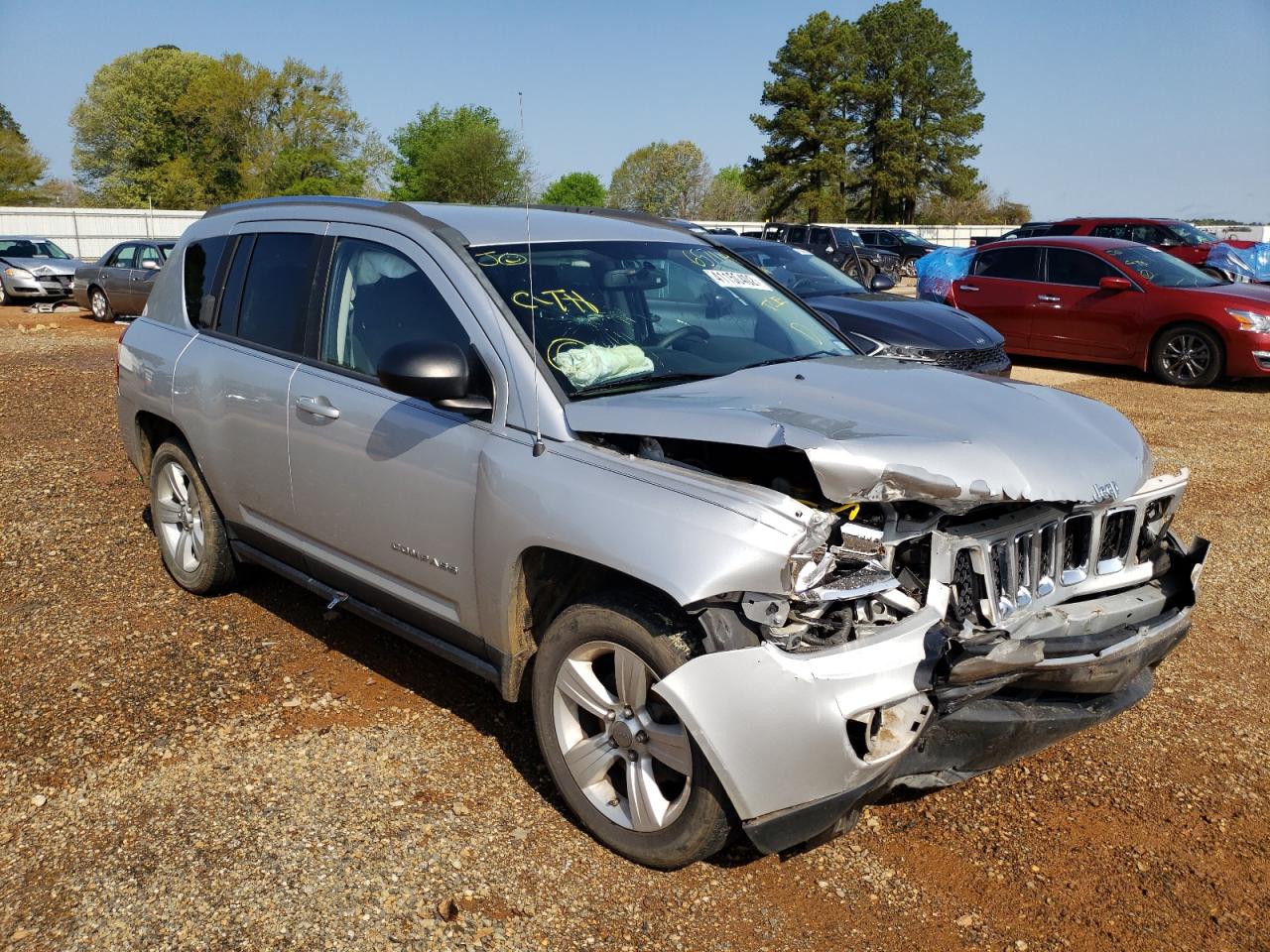 JEEP COMPASS SP 2012 with VIN 1C4NJCBBXCD657114 - Photo from auction