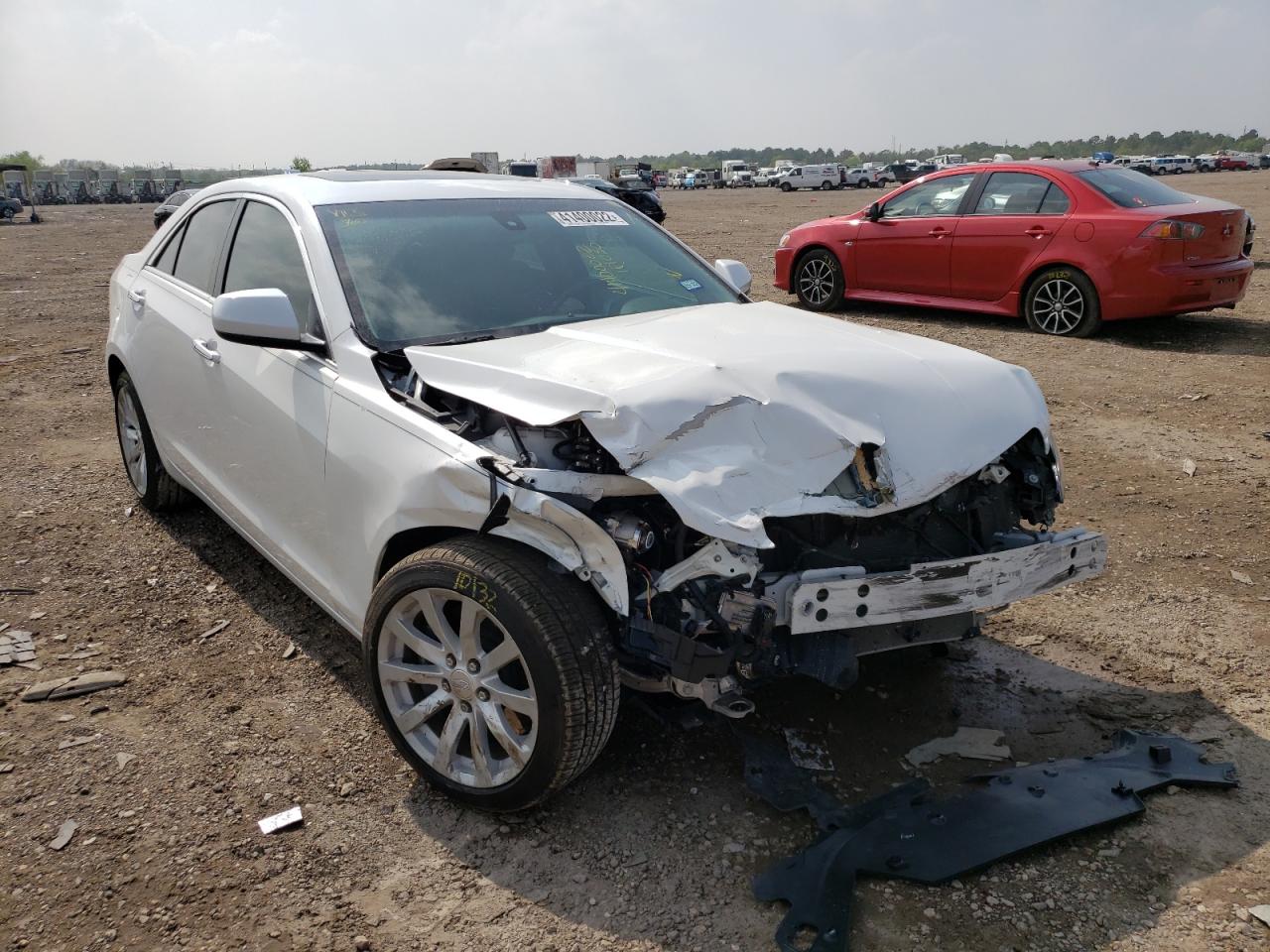 CADILLAC ATS 2018 with VIN 1G6AA5RX3J0181050 - Photo from auction