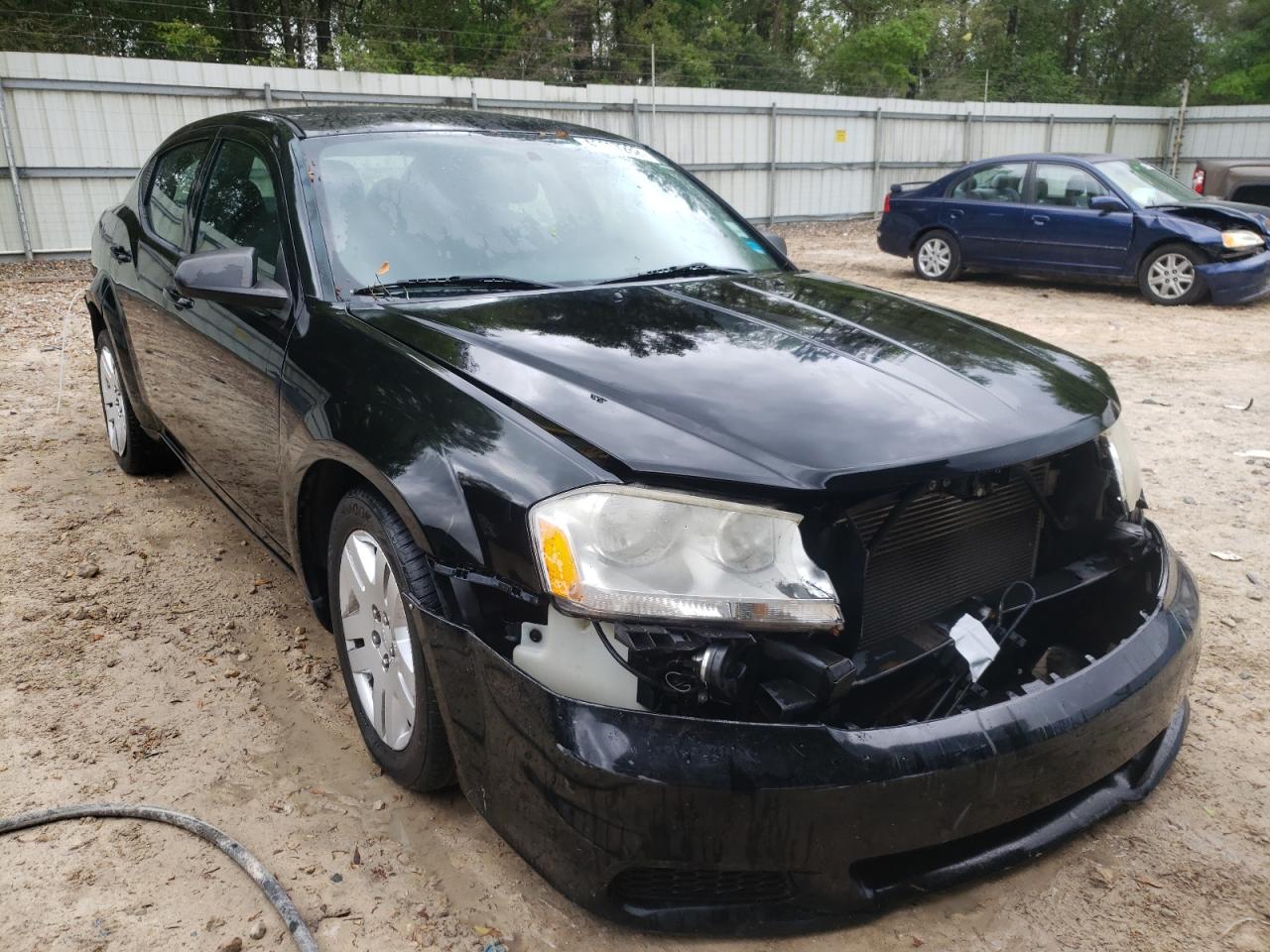 DODGE AVENGER SE 2012 with VIN 1C3CDZAB6CN252790 - Photo from auction