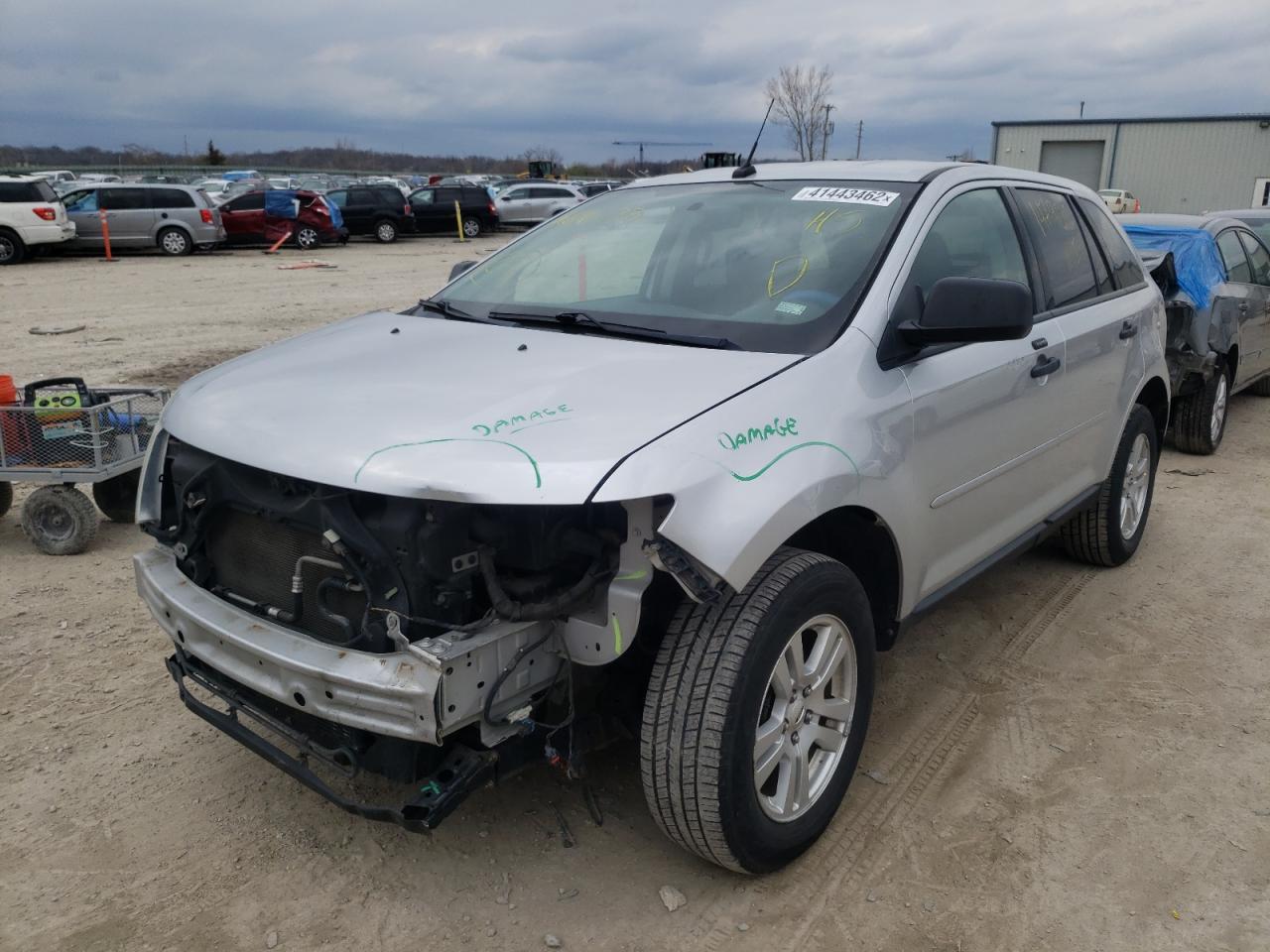 Photo 2 from auction – 2010 FORD EDGE SE with VIN 2FMDK3GC9ABA06193