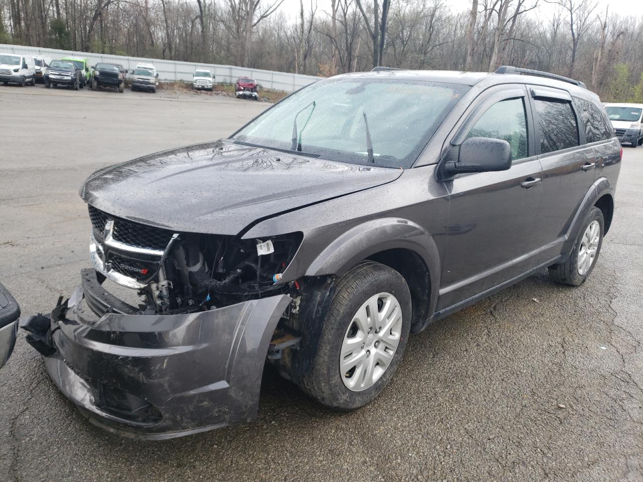Photo 2 from auction – 2020 DODGE JOURNEY SE with VIN 3C4PDCAB8LT207487