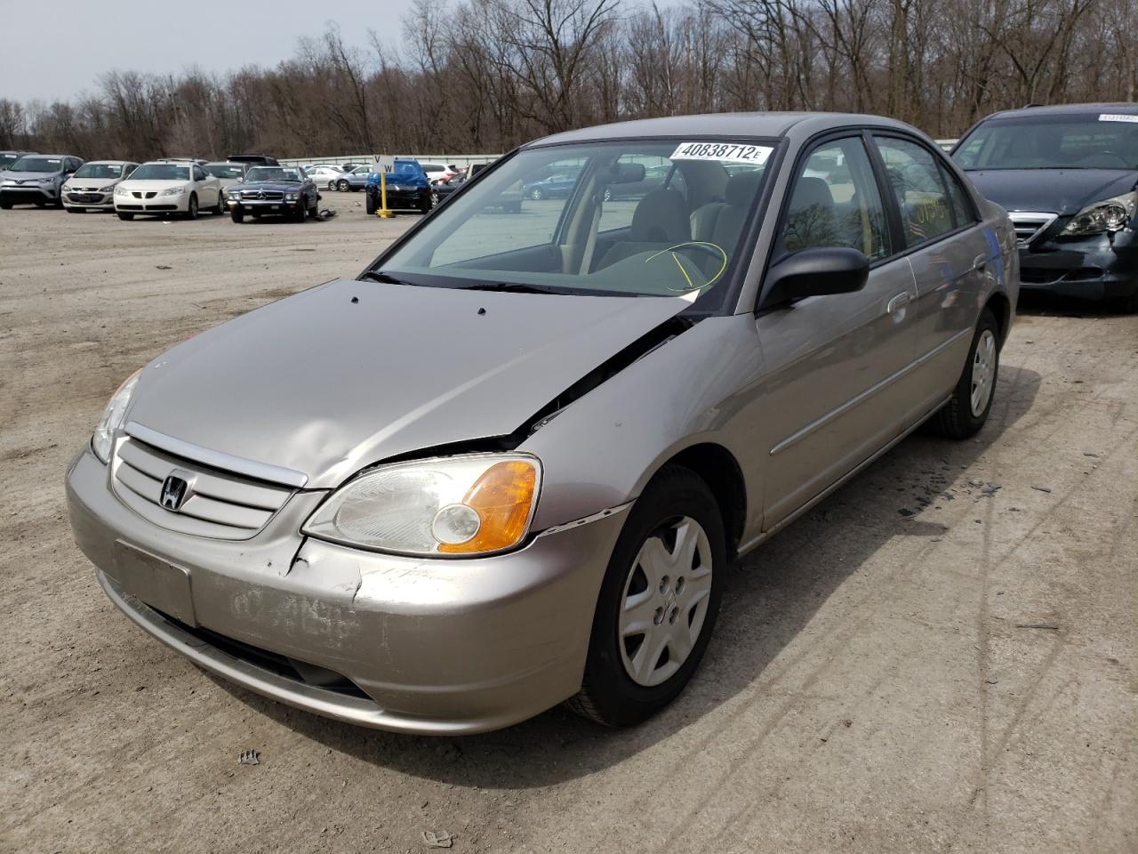 Photo 2 from auction – 2003 HONDA CIVIC LX with VIN 1HGES16503L004045