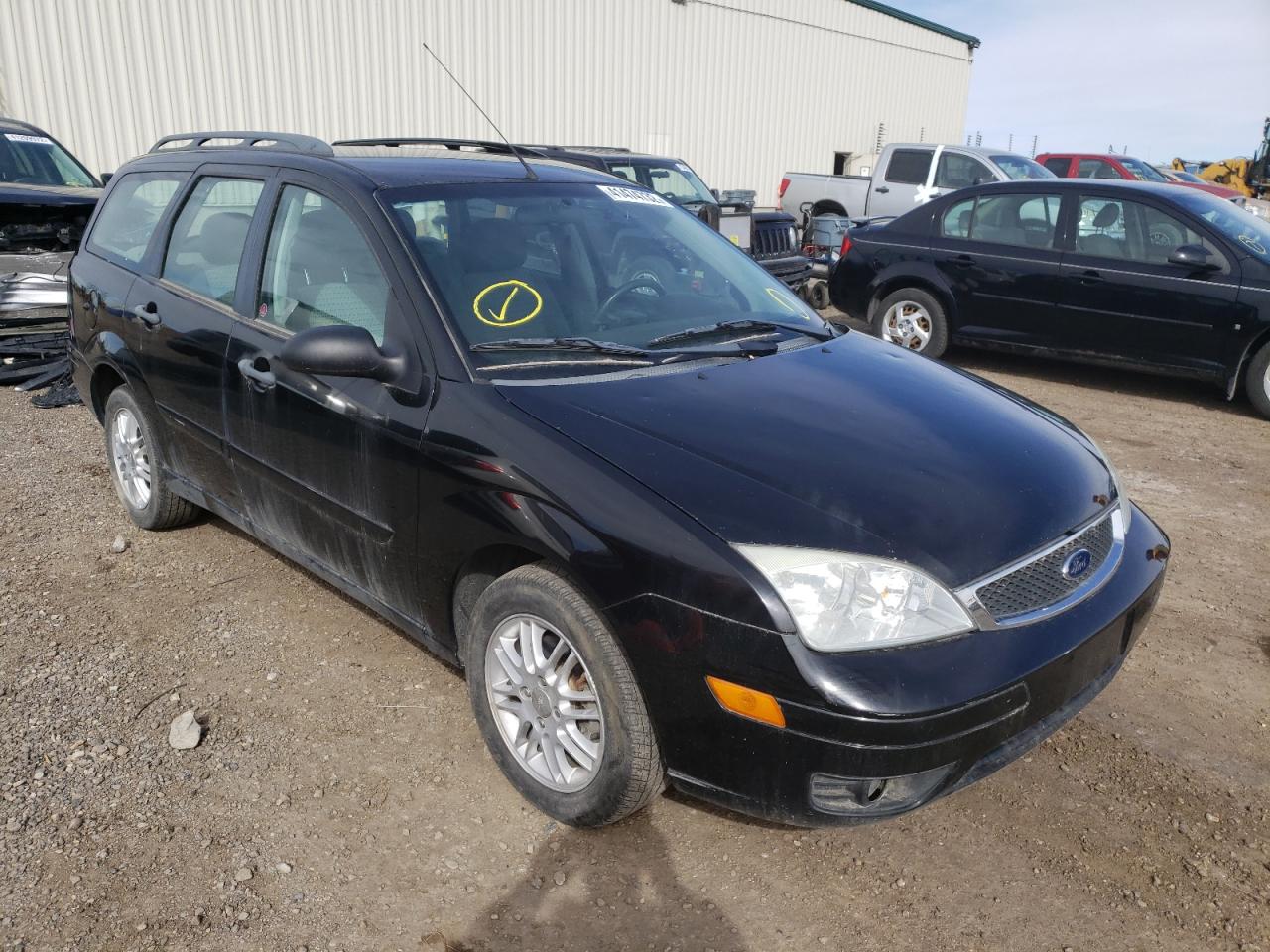 FORD FOCUS ZXW 2007 with VIN 1FAFP36N67W105679 - Photo from auction