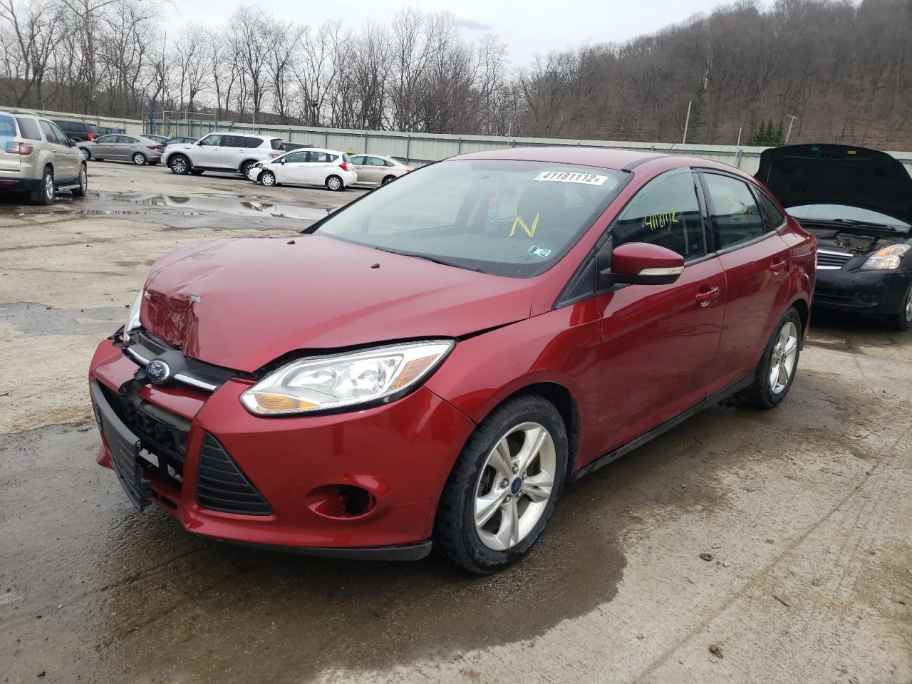 Photo 2 from auction – 2014 FORD FOCUS SE with VIN 1FADP3F27EL370378