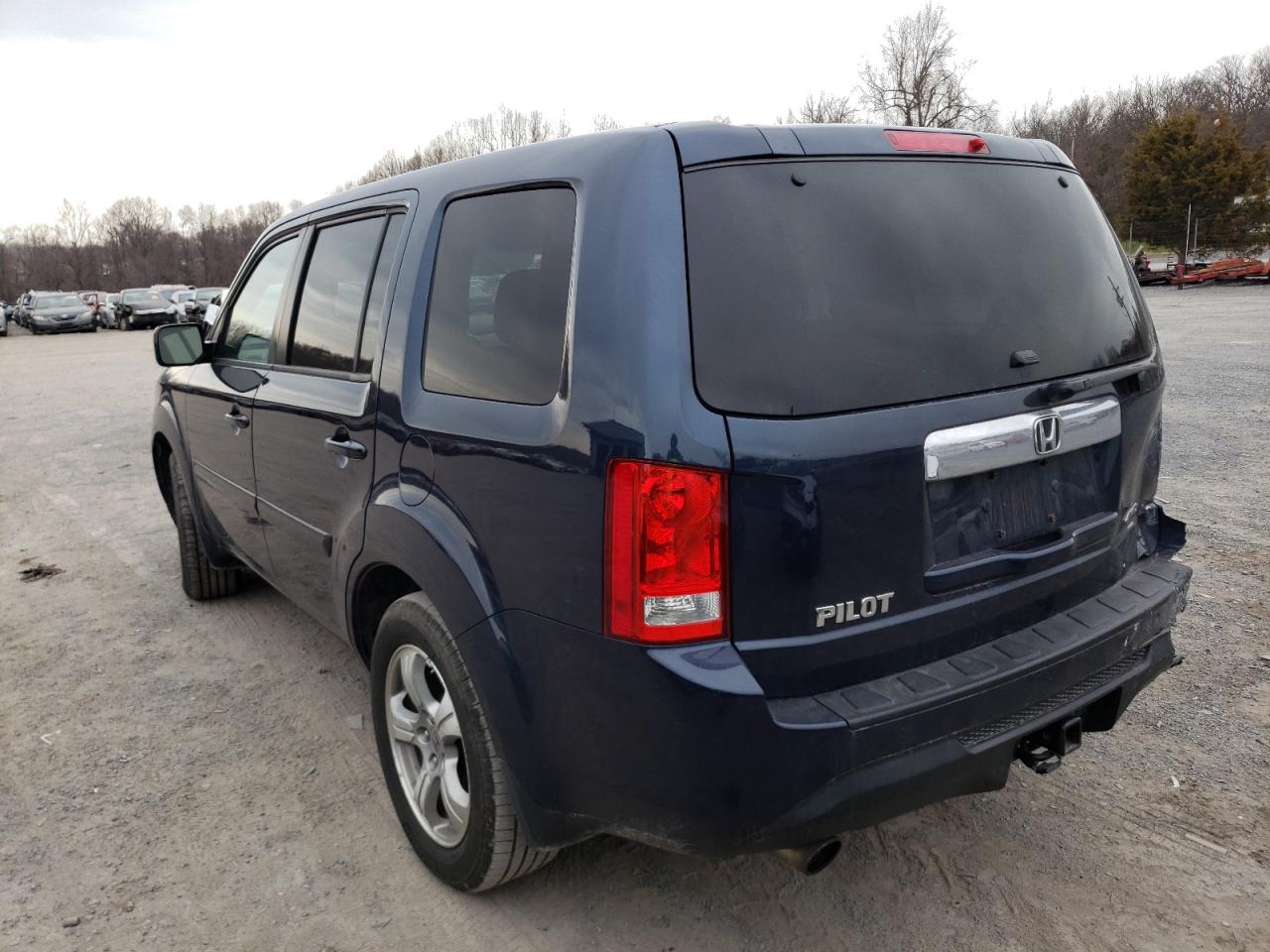 Photo 3 from auction – 2012 HONDA PILOT EXL with VIN 5FNYF4H52CB042605