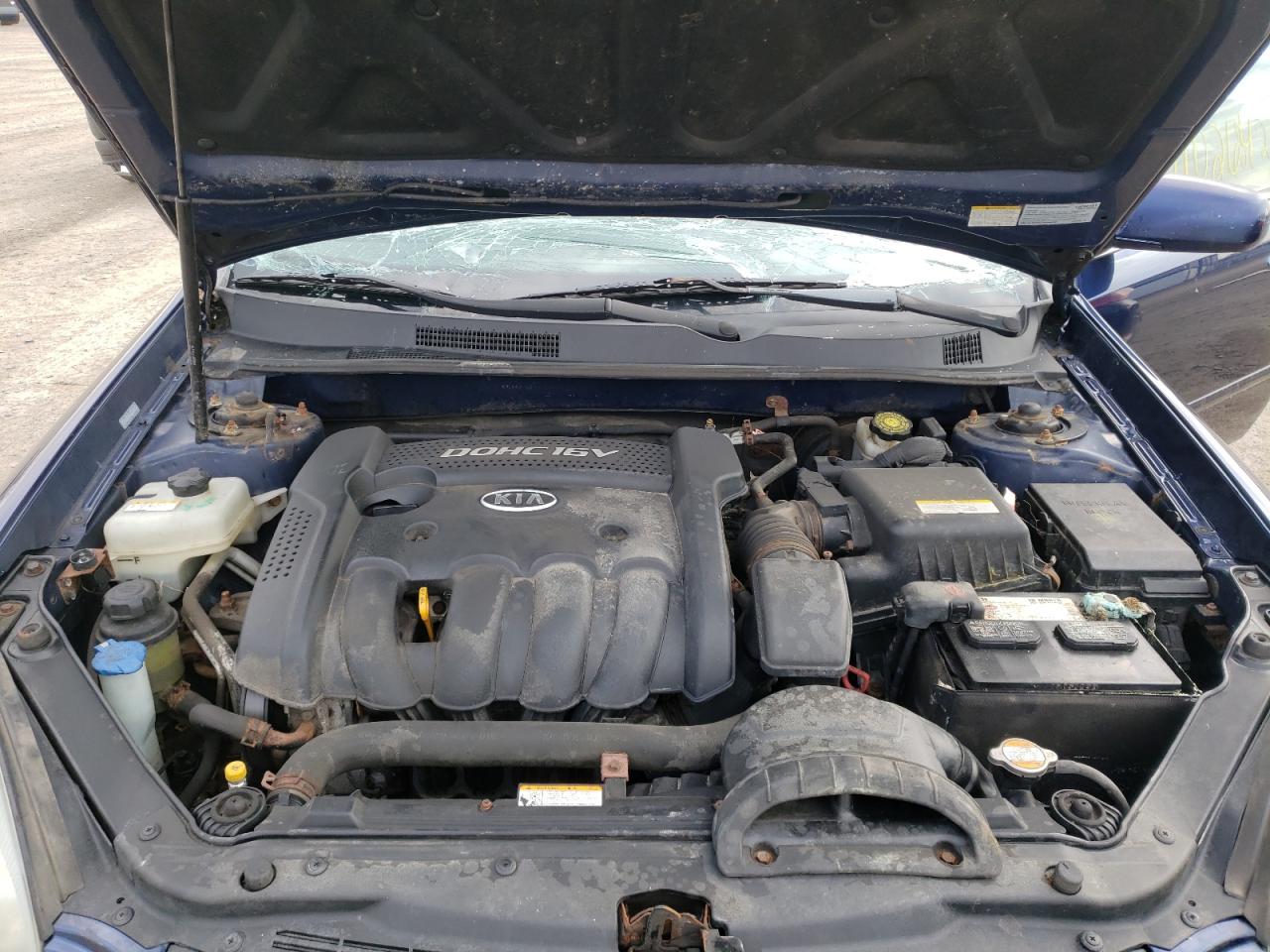 Photo 7 from auction – 2007 KIA OPTIMA LX with VIN KNAGE123475154797
