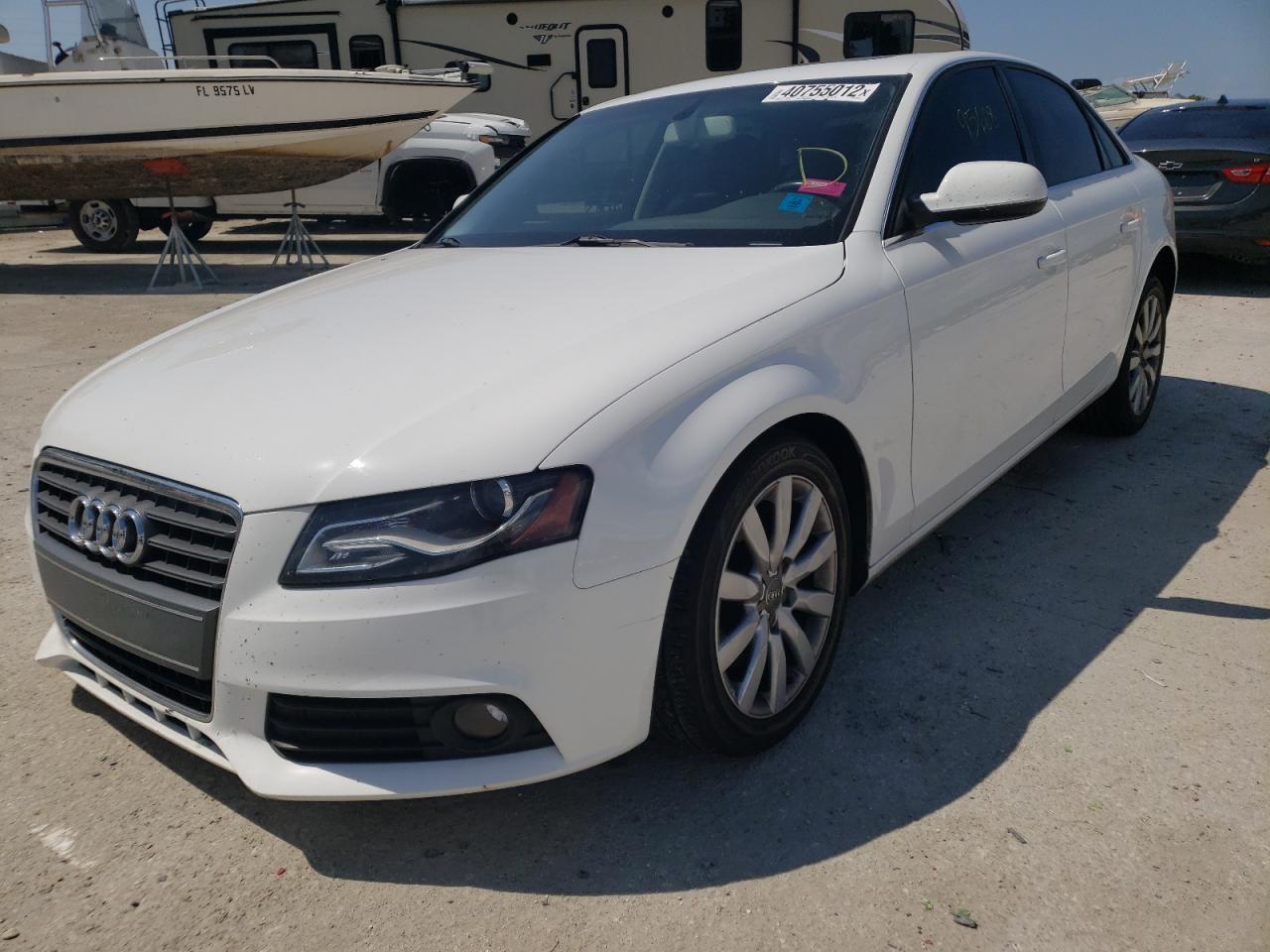 Photo 2 from auction – 2012 AUDI A4 PREMIUM with VIN WAUAFAFL8CN016784